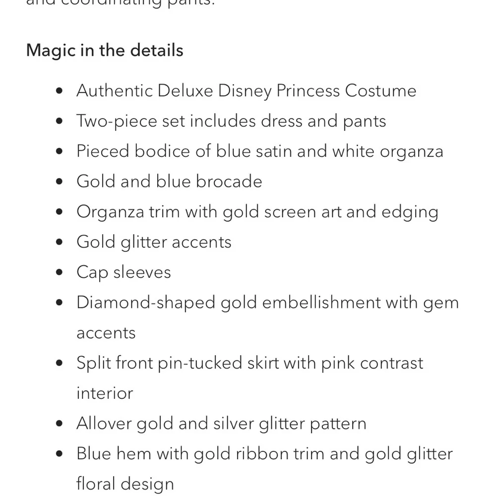 Disney 9/10 Jasmine Aladdin Dreams Come True Disney Designer Collection
